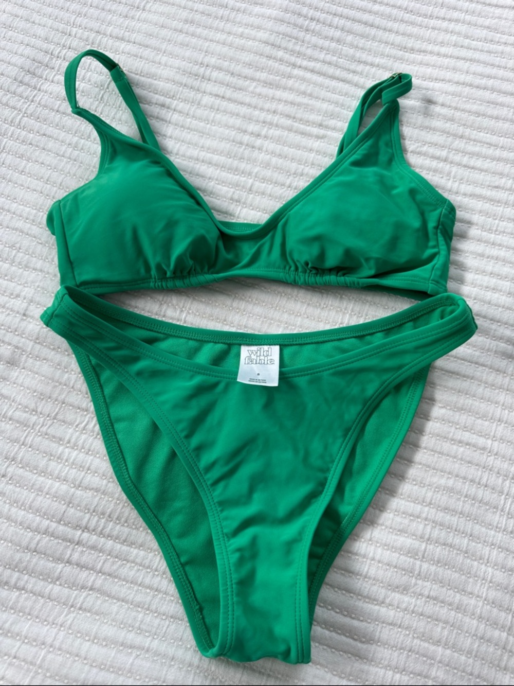NWOT Green Bikini Set